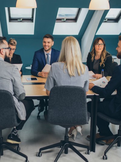 Professional collaboration meeting